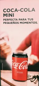 Anuncio Coca-Cola zero 2018